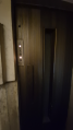 Outside of the elevator.